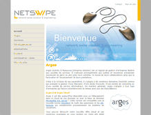 Tablet Screenshot of netswipe.ch